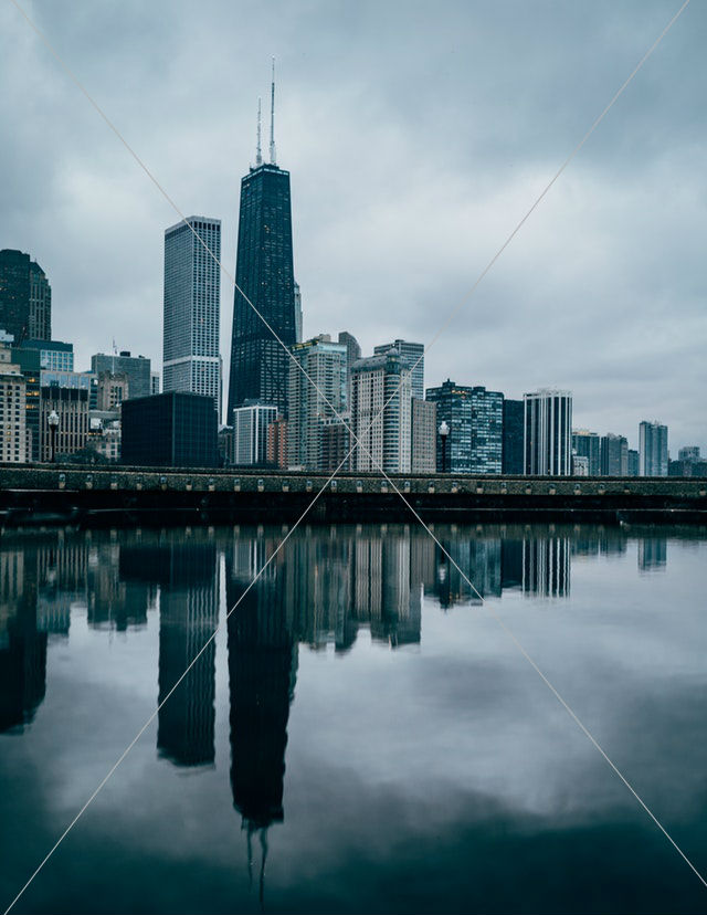 body of water near high rise buildings