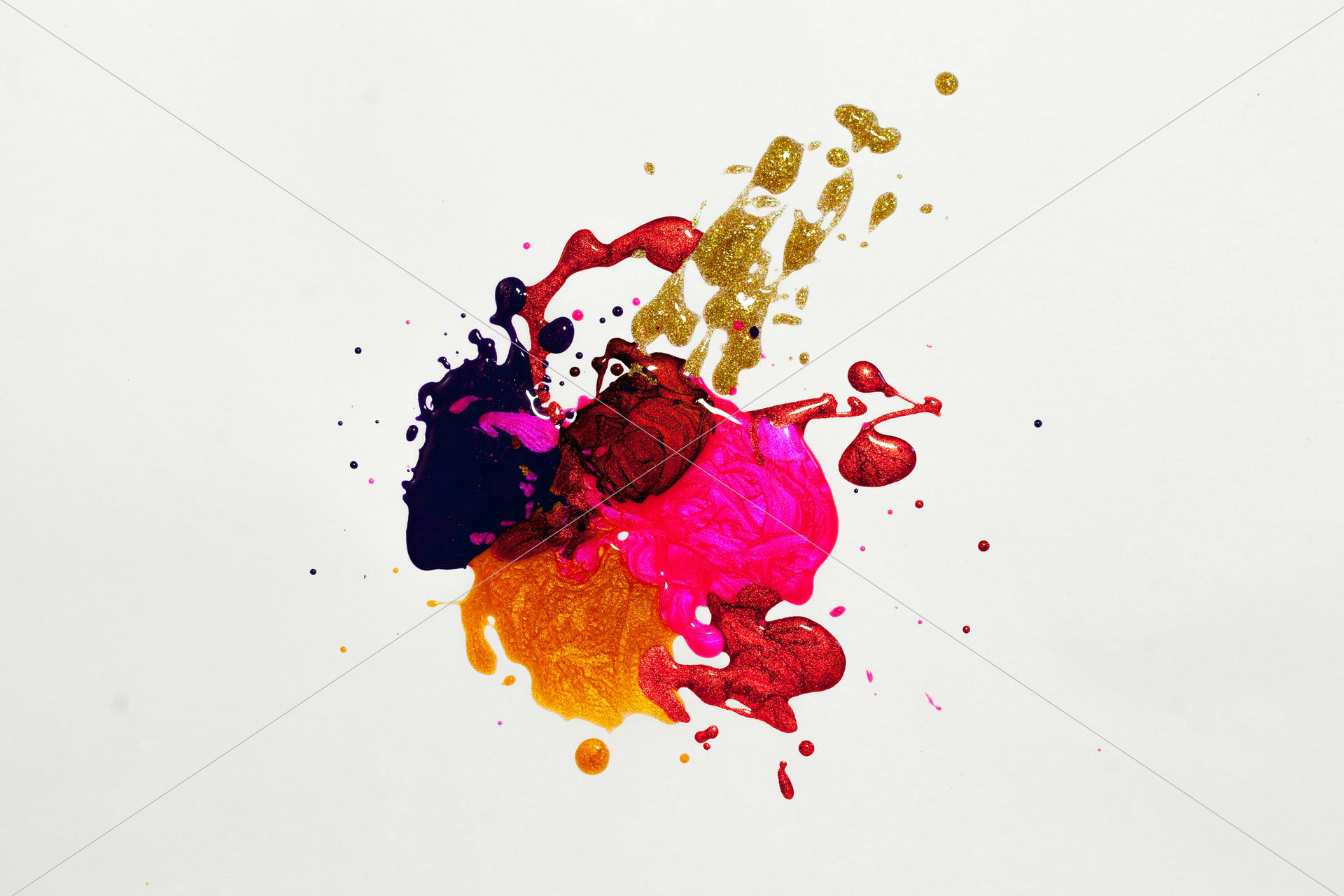 multicolored abstract painting
